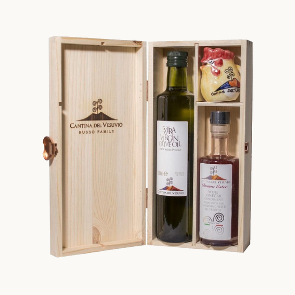 Extra Virgin Olive Oil & Wine Vinegar Gift Set
