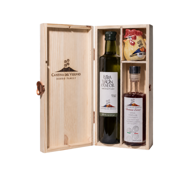 Extra Virgin Olive Oil & Wine Vinegar Gift Set