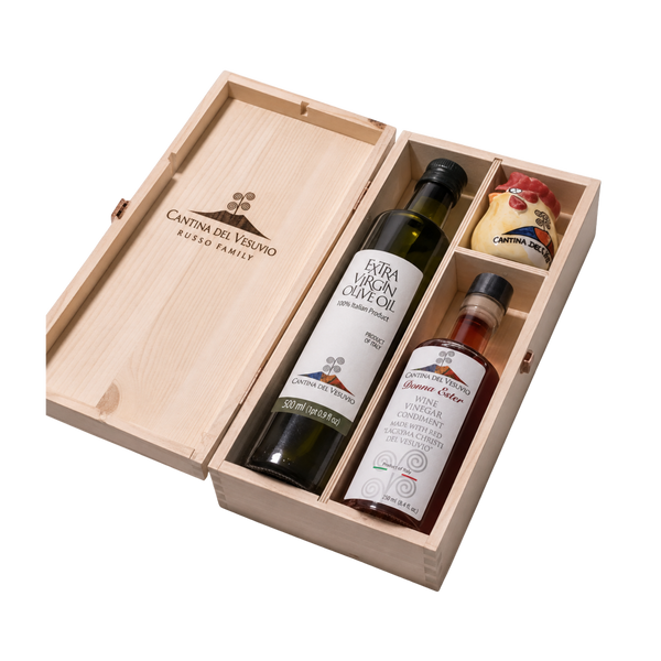 Extra Virgin Olive Oil & Wine Vinegar Gift Set